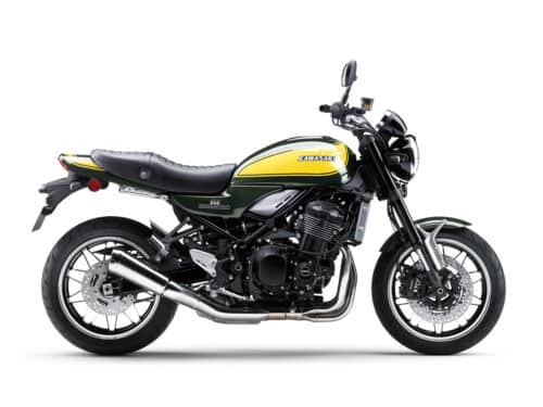 z900rs jaune vert d